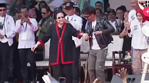 Kaka Slank Mengaku Senang Bisa Joget Bersama Megawati