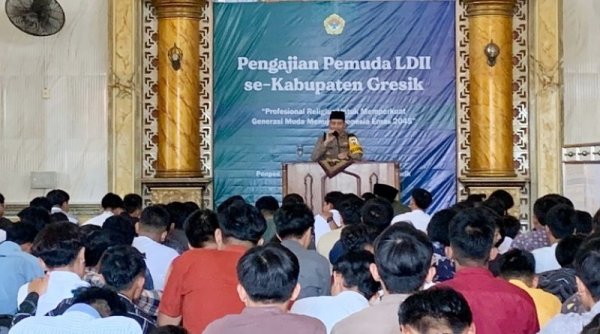 Polres Gresik Apresiasi Kegiatan Pengajian Pemuda LDII Kabupaten Gresik
