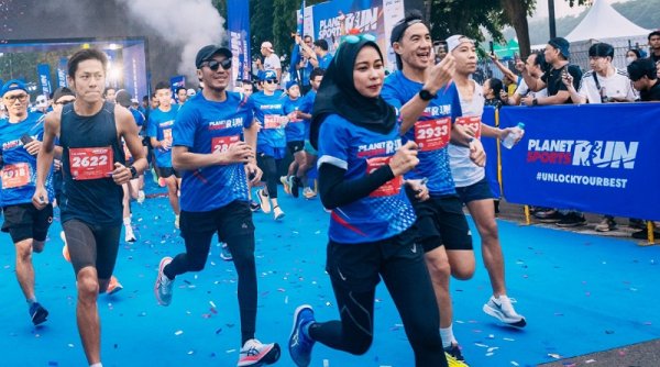 Ukir Kesuksesan Perdana, Planet Sports Run Torehkan Pengalaman Baru Bersama 3.000 Pelari