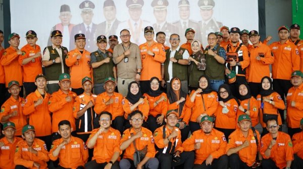 Pemerintah Kabupaten Bandung Gelar Apel Kesiapsiagaan Bencana Menyambut Pemilu 2024