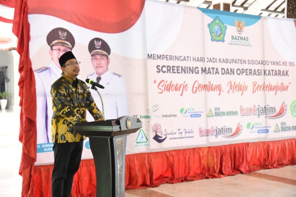Pemkab Sidoarjo Gelar Screening Mata Dan Operasi Katarak Gratis