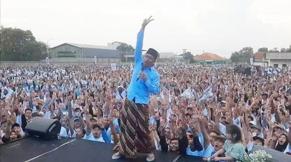 Gus Muhdlor Ajak Warga Sidoarjo Menangkan Prabowo-Gibran Sekali Putaran
