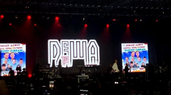 Bawaslu Hentikan Konser Gaspoll Satu Putaran, Pentolan Dewa 19 Digiring ke Luar