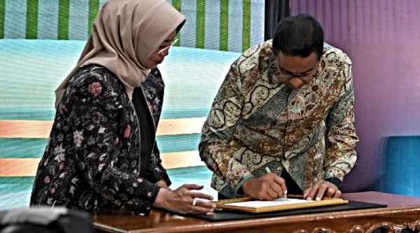 Anies Baswedan Tegaskan Komitmen Jaga Kemerdekaan Pers