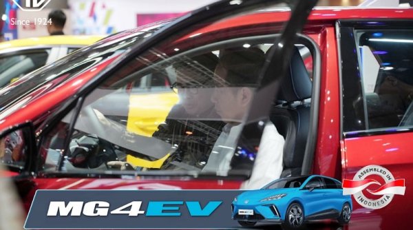 MG 4 EV Rakitan Indonesia Menjadi Primadona Konsumen di IIMS 2024
