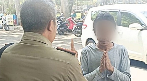 Tukang Parkir Mabuk Minta Maksa Rp 5.000 di Taman Uncal, Diserahkan ke Polisi