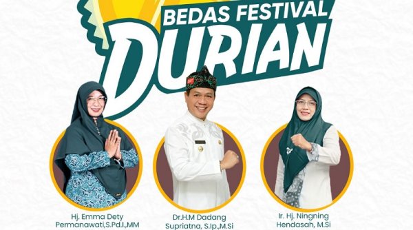 BEDAS Festival Durian Segera Digelar Pemkab Bandung, Ini Kegiatannya