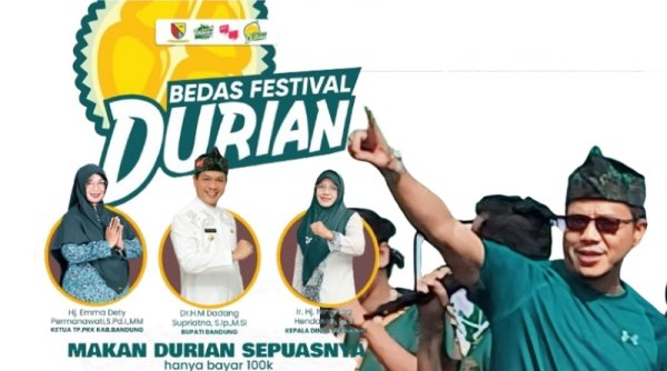 Soreang dan Kuningan Bersaing Gelar Festival Durian