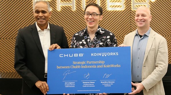 Chubb dan KoinWorks Bermitra untuk Memberikan Solusi Asuransi bagi Dunia Usaha di Seluruh Indonesia