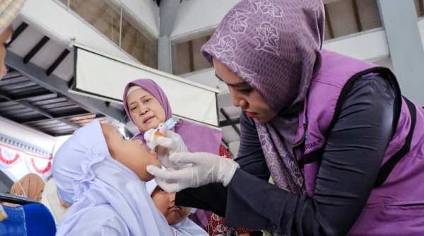 Sasar 292.041 Anak, Ning Sasha Ajak Orangtua Dukung Sub Pin Polio Putaran Kedua