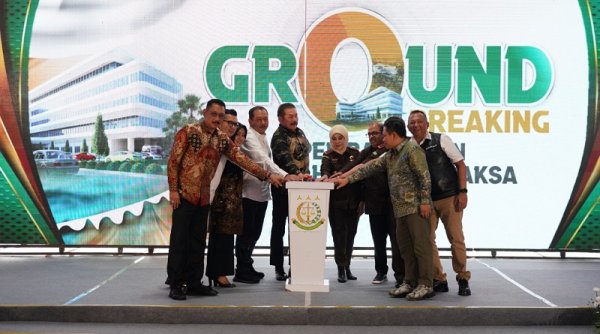 Jaksa Agung ST Burhanuddin Resmikan Pembangunan Awal RSU Adhyaksa Mojokerto 
