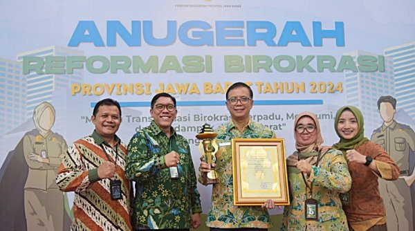Kabupaten Bandung Raih Peringkat IRB Teratas di Jawa Barat