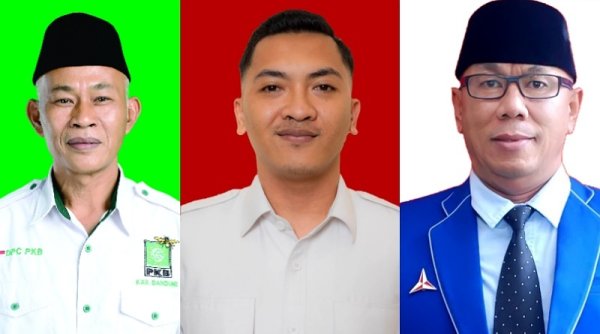 Tiga Wajah Baru ini akan Duduk di Kursi DPRD Kabupaten Bandung dari Dapil 6
