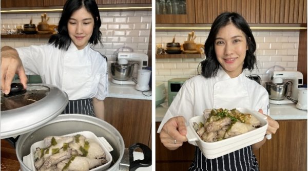 Resep Praktis Ayam Kukus Jahe ala Chef Olivia Tommy untuk Berbuka dan Sahur 