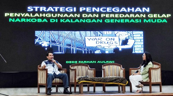 Dede Farhan Aulawi Aktif Gaungkan "Stop Penyalahgunaan Narkoba!"