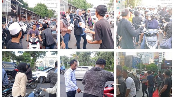 Berkah Ramadan 1445 H, AMI Bagikan Ta'jil 4 Hari Berturut-turut