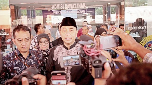 Pasca Gempa 6.5, Wali Kota Eri Minta Hitung Ulang Struktur Bangunan Seluruh Rumah Sakit Surabaya