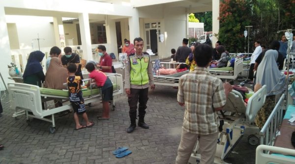Gempa Bumi di Sangkapura, Polres Gresik dan Instansi Terkait Bentuk Posko Penanggulangan Bencana