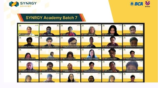 Dukung Indonesia Emas 2045, BCA SYNRGY Academy Batch 7 Hadirkan 250 Calon Talenta Digital Baru