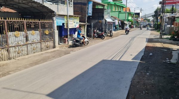 Pemkab Sidoarjo Bangun Drainase Panjang 1 Km Di Ruas Jalan Beton Geluran-Suko