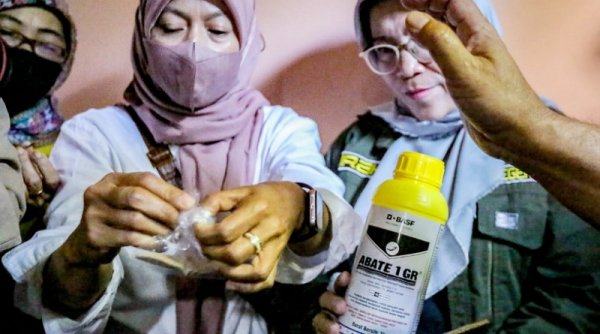 Warga Kota Bandung Sambut Antusias Pemberantasan Sarang Nyamuk Serentak