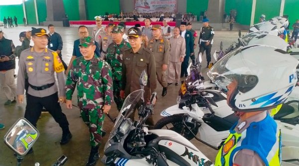 Forkopimda Kabupaten Bandung Laksanakan Apel Gelar Pasukan Operasi Ketupat Lodaya 2024