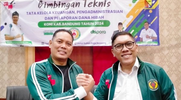 KONI Kab. Bandung Laksanakan Bimtek Tata Kelola Keuangan, Administrasi dan Laporan Dana Hibah