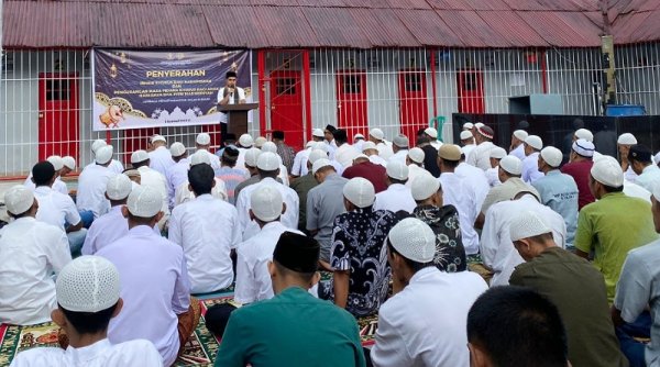 Pemberian Remisi, Suasana Lebaran Warga Binaan di Lapas Suliki Penuh Khidmat