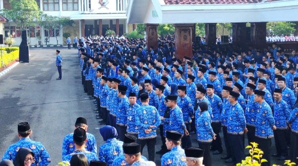 Pemkab Bojonegoro Gelar Halal Bihalal, Momen Semangat Bekerja Bersama-sama usai Cuti Lebaran