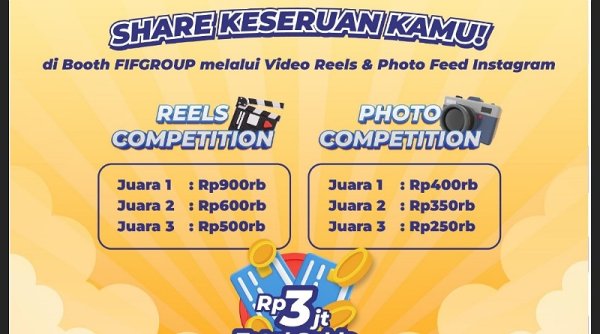Yuk Ikuti Lomba Photo & Video Reels Road to 35th FIFGROUP Localicious, Mau tau Caranya?