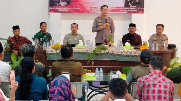 Jumat Curhat Polresta Bandung, Warga Ungkapkan Persoalan Kemacetan di Bojongsoang