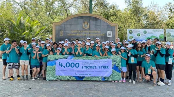 Inisiatif 1 Ticket, 1 Tree1 Ticket, 1 Tree Cathay Mencapai Tonggak Sejarah Baru