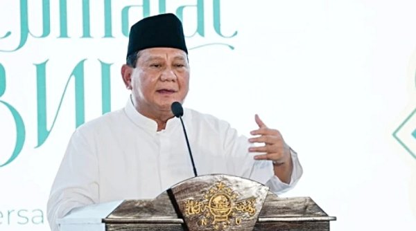 Halal Bihalal di PBNU, Prabowo, "Saya merasa dekat dengan NU sejak muda"
