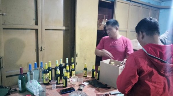 Ciptakan Bebas Miras, Polsek Cicalengka Gelar Ops Miras