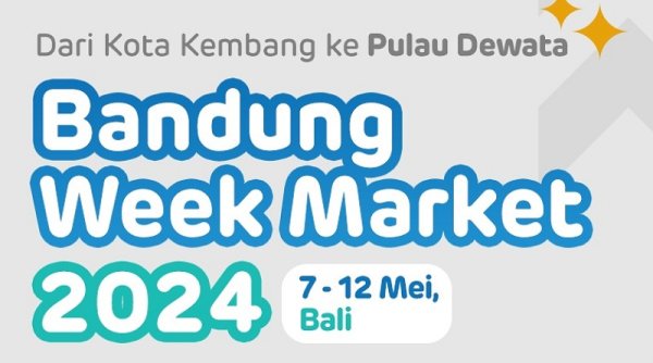 Bandung Week Market 2024 Siap Guncang Beachwalk Shopping Center di Bali