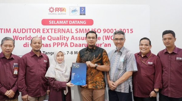 Keempat Kalinya, Laznas PPPA Daarul Qur’an Resmi Meraih Rekomendasi Sertifikasi ISO 9001:2015