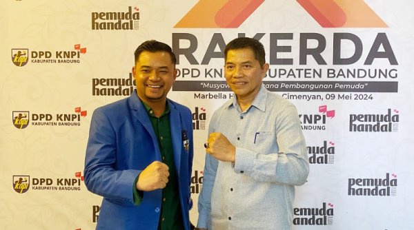 Rakerda KNPI Kab. Bandung, Rifki Fauzi Tekankan Pentingnya Kerjasama dan Semangat Kolektif