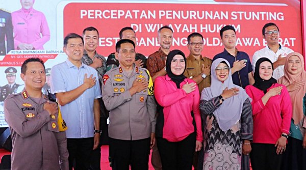 Kapolresta Bandung, "Insya Allah kita secara pentahelix akan memerangi stunting"