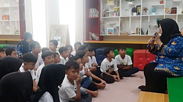 Inovasi "Wali Bedas" Dispusip Kab. Bandung Jadi Perhatian Para Pelajar