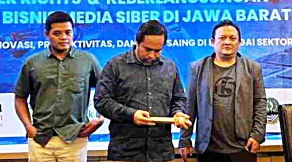Satrya Graha dan Subagja Hamara Terpilih Aklamasi Ketua dan Sekretaris AMSI Jabar 2024-2028
