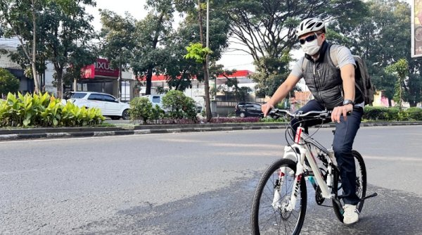 Friday Car Free di Balai Kota Bandung, Lebih Asri dan Sejuk