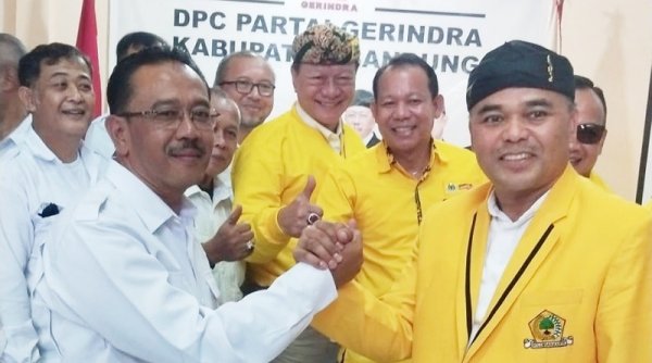 Golkar dan Gerindra "Bersilaturahmi", Usung Sugih dan Yayat di Pilkada Kab. Bandung 2024 ?
