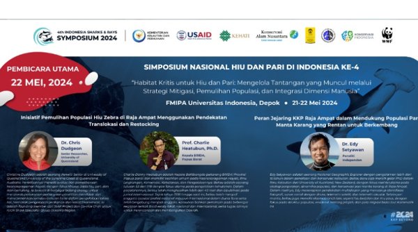 Butuh Ide Segar untuk Konservasi Spesies Terancam Punah, KKP Ajak Mitra Gelar Simposium Hiu dan Pari