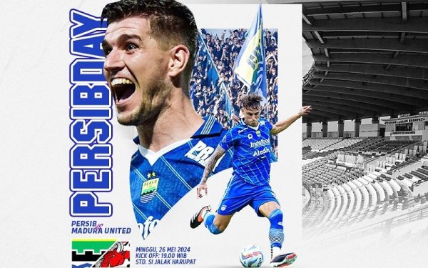 Final Leg 1 Liga 1 2023/2024 Persib vs Madura United, Jangan Salah Pilih Penukaran E-Tiket