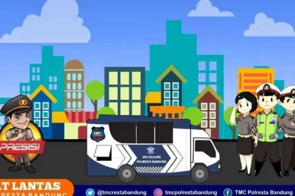 Jadwal SIM Keliling Bandung 29 Mei 2024
