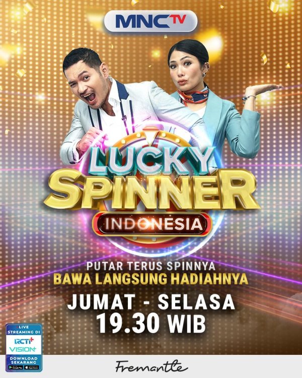 MNCTV Hadirkan Game Show Terbaru ‘Lucky Spinner Indonesia’, Putar Spinner Bawa Langsung Hadiahnya