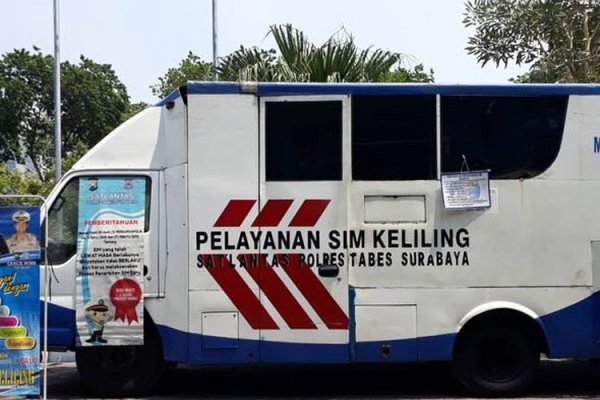Berikut Info Jadwal dan Lokasi Sim Keliling di Kota Surabaya Jawa Timur