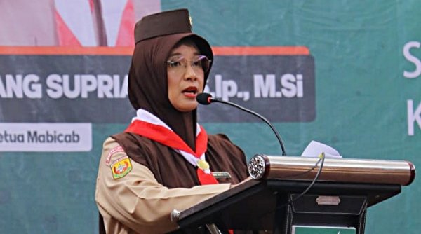 Rakercab Pramuka, Emma Dety: Kemajuan Bangsa Ditentukan Kualitas SDM