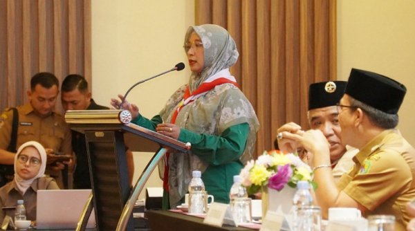 Ketua Kwarcab Kabupaten Bandung Apresiasi Diklat Pitaran Pelatih Pembina Pramuka 2024