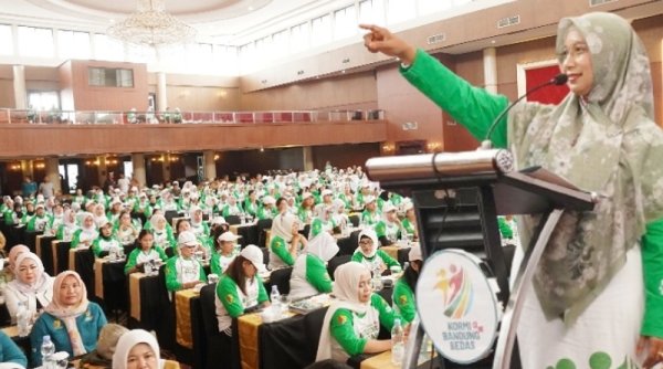 Olahraga Masyarakat Meningkat Selama Kepemimpinan Kang DS, KORMI Kab. Bandung Gelar Sertifikasi Pelatih